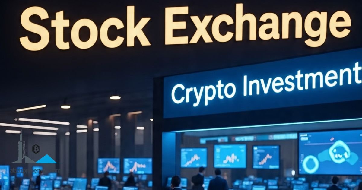 stock exchange investment vs crypto investment 1